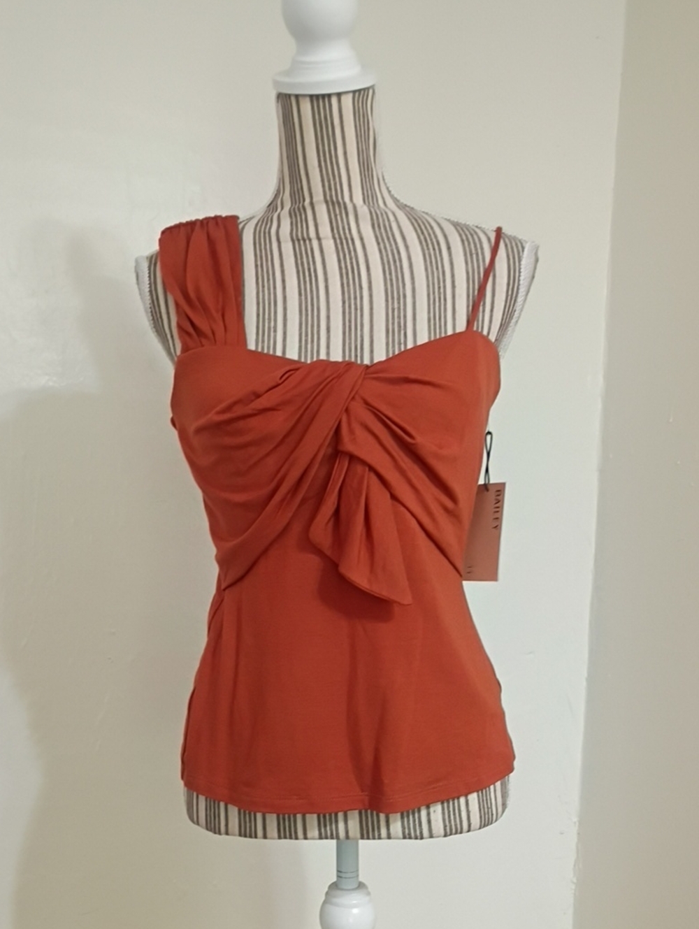 Bailey 44 Gin Melody One Shoulder Top Size M NWT MSRP $148